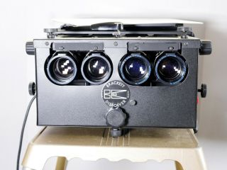 Brackett Dissolver Stereo Realist 3d Slide Projector - Very Rare - Must Have