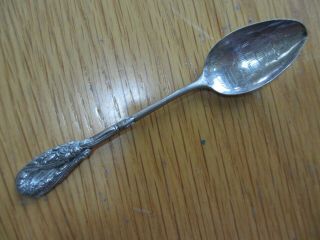 Chinese Export Silver Spoon With Figural Dragon Handle