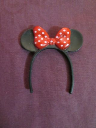 Rare Loose Barbie Loves Minie Mouse Headband Nr Disney Mickey Skipper Nr