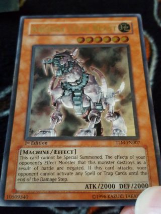 Yugioh Ancient Gear Beast 1st Edition Ultimate Rare