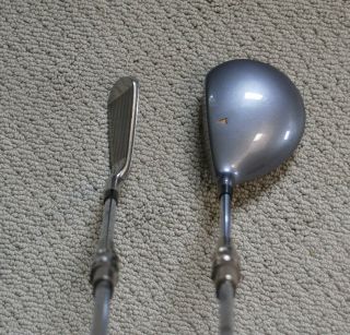 100 Authentic Medicus Driver And 5 Iron,  Rh,  Standard L.  L.  L.  Msrp $250,  Rare