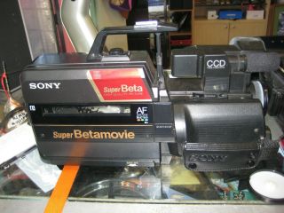 Sony Betamovie Betamax Film Camera Rare (properly)