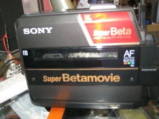 Sony Betamovie Betamax Film Camera Rare (properly) 2
