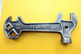 Delahaye Spanner Wrench Part Of Vintage Veteran Car Tool Kit Rare Unusual Early