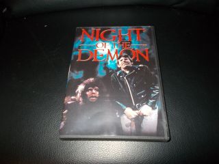 Night Of The Demon Dvd : Horror,  Rare,  Oop,  Code Red