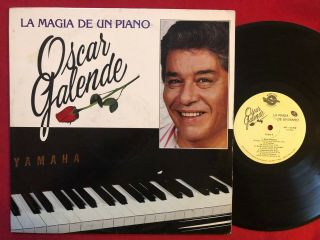 Oscar Galente La Magica De Un Piano Lp Rare Latin Piano Puerto Rico