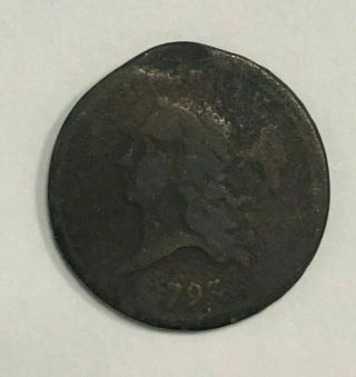 Very Rare - United States 1793 Fair To Poor Liberty Cap Half Cent