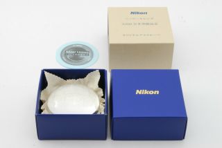 Rare Novelty Nikon Desk Loupe Nikkor 30 Million Lens Memorial From Japan