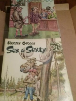 HUGE VINTAGE SET OF 40 SEX TO SEXTY MAGAZINES - - RARE - - COLLECTIBLE - - L@@K 3