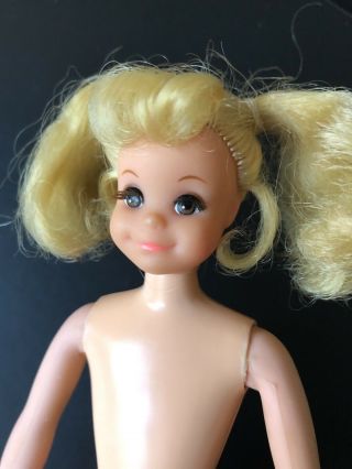 Updated Read Vintage Mattel Living Fluff Doll Barbie Skipper Only Doll So Cute