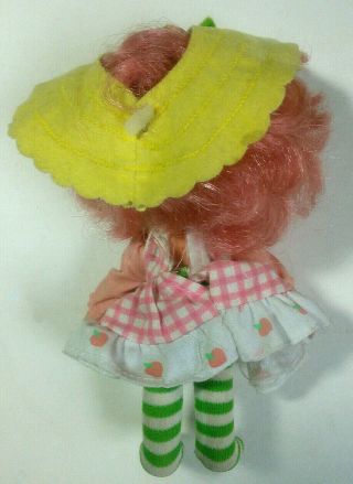 Strawberry Shortcake Peach Blush Toy Doll W/ Party Dress Clothes VTG Kenner 1979 2