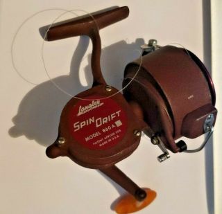 Vintage Langley Spin Drift Model 860a Antique Spin Casting Reel