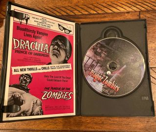 PLAGUE OF THE ZOMBIES - Rare Out of Print DVD - Anchor Bay - Hammer Horror 3