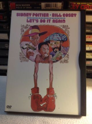 Lets Do It Again (dvd 2004) Sidney Poitier Jimmie Walker Rare 70s Boxing Comedy