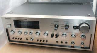 Rare Sony Tae - 8450 Pre - Amplifier - Designed For The Tan - 8550 Amplifier
