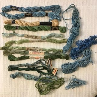 Vintage Antique Royal Society Embroidery Floss Rope