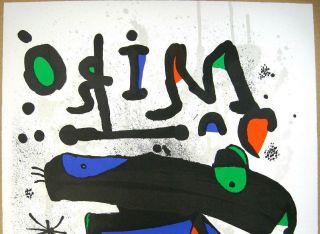 Joan Miro Lithograph 
