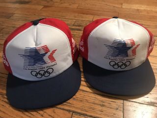 1984 Adidas Team Usa Olympics Sam The Eagle 80s 1980s Vintage Vtg Rare Hat