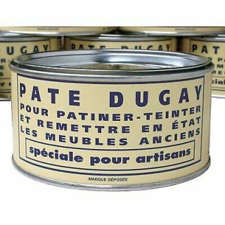 Pate Dugay Furniture Wax (made In France) - Rustique Fonce (dark Oak)
