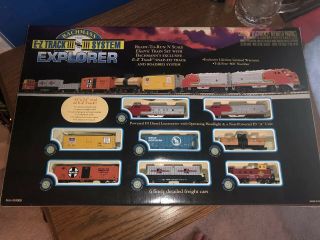 Bachman N - Scale Santa Fe Explorer Train Set W/extras Including Power Pack Rare