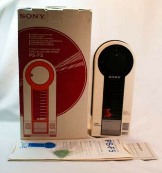 1983 Sony Ps - F5 Portable Stereo Turntable Mib Rare