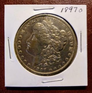 1897 O Morgan Silver Dollar,  Coin,  Rare Date