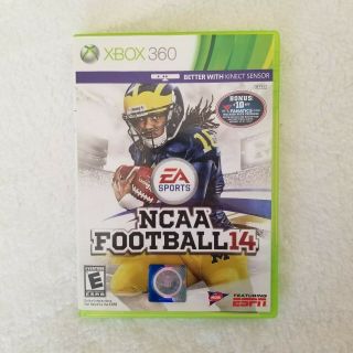 Ncaa Football 14 (microsoft Xbox 360,  2013) Rare,