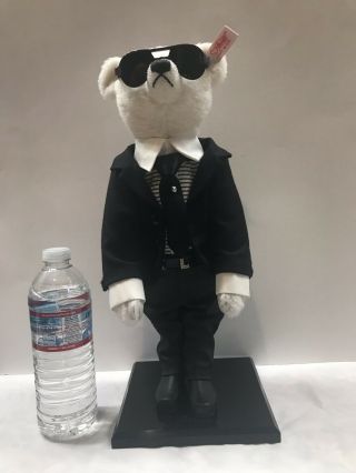 Collector’s Karl Lagerfeld Steiff Bear Plush Limited Ed Numbered 320/2500 Rare
