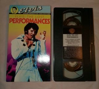 Open Elvis Vhs Bonus Will Make Dvd - R Back Up The Lost Performances " Rare.
