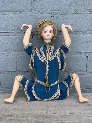 Rare Roullet & Decamps France Ondine Swimming Doll Automaton Ca.  1880 Jumeau