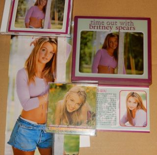 Britney Spears Time Out With Taiwan Ltd Vcd Video Cd Box Set Rare