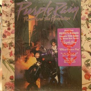 Prince Purple Rain Lp Warner Brothers 1 - 25110 Rare Orig Shrinkwrap Hype
