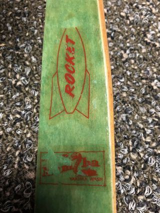 Howatt Mamba “rocket” Vintage 1950’s Recurve Bow Rh 40 Amo 68” Rare Green Limbs