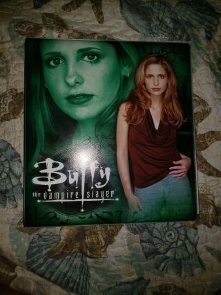 Buffy Btvs Season 6 Trading Card Binder Rare Includes 90 Card Base Set/inserts