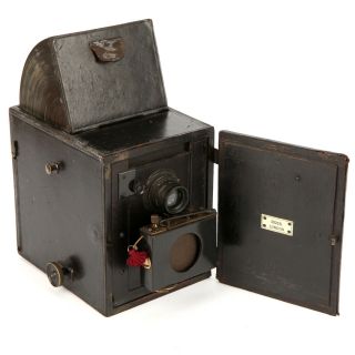 A Rare Ross Quarter Plate Twin Lens Reflex Camera 3