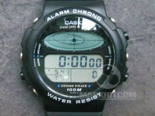 Casio Cosmo Phase Cgw - 50 Module 830 Watch 80 