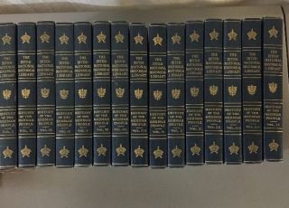 Rare 15 Volume Limited 757/1500 Book Set History Of The German People 1916 Ellis