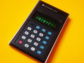 Datamath Calculator Museum: Enterprex Model 2105 - Rare And Huge Display
