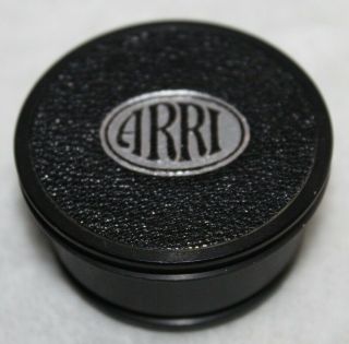 Rare Vintage Arri Arriflex Rear Lens Cap Metal & Plastic