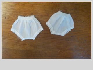 Vintage Vogue Jill Minty Parchment White Panties