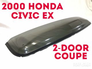 2000 Honda Civic Ex Sunroof Visor Coupe Oem Em1 1996 - 2000 Si 96 97 98 99 00 Rare