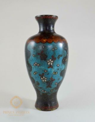 Fantastic Quality Antique 19th Century Chinese Cloisonne & Enamel Vase