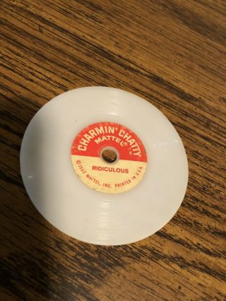 Vintage Mattel Charmin Chatty Record Mother / Ridiculous