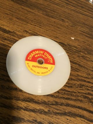 VINTAGE MATTEL CHARMIN CHATTY RECORD INDOORS / OUTDOORS 2