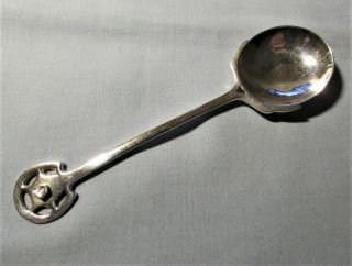 Rare Arts & Craft Silver Spoon By A E Jones Birmingham 1918
