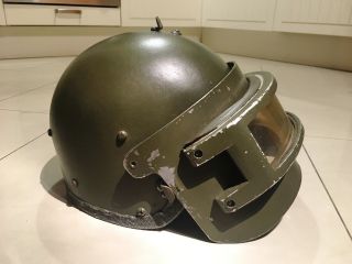 Russian Fsb Mvd Bulletproof Assault Helmet K6 - 3 (6Б6 - 3) Rare Liner And Visor Fra