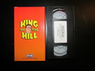 Rare Production King Of The Hill Fox Vhs Tape Rough Cut Mike Judge Beavis Cel 2