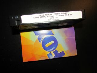 RARE Production KING OF THE HILL Fox VHS Tape ROUGH CUT Mike Judge Beavis CEL 2 2