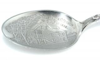 Daughters of the American Revolution DAR Antique Sterling Silver Souvenir Spoon 3