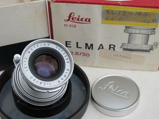 RARE Leica M 50mm f:2.  8 Coll.  Elmar 11112 1971 last year production 2